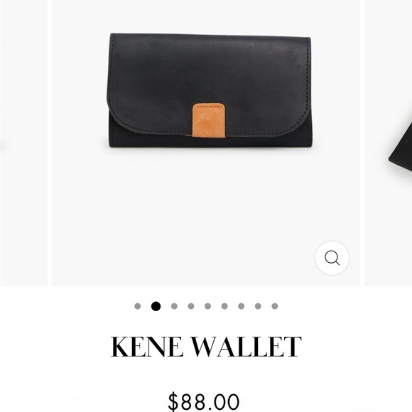 Able Kene Handmade Leather Wallet - Picture 3 of 3